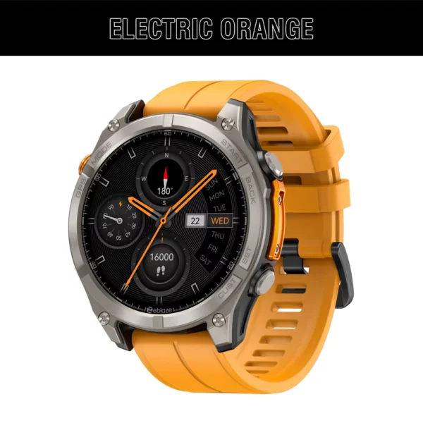 Zeblaze Stratos 4 GPS Smartwatch 1.43" AMOLED