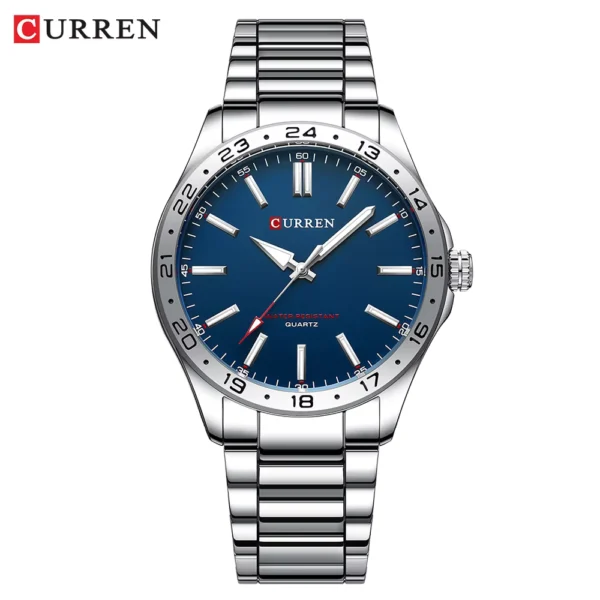 Curren 8452 Ultra Thin Stainless Steel Quartz Watch