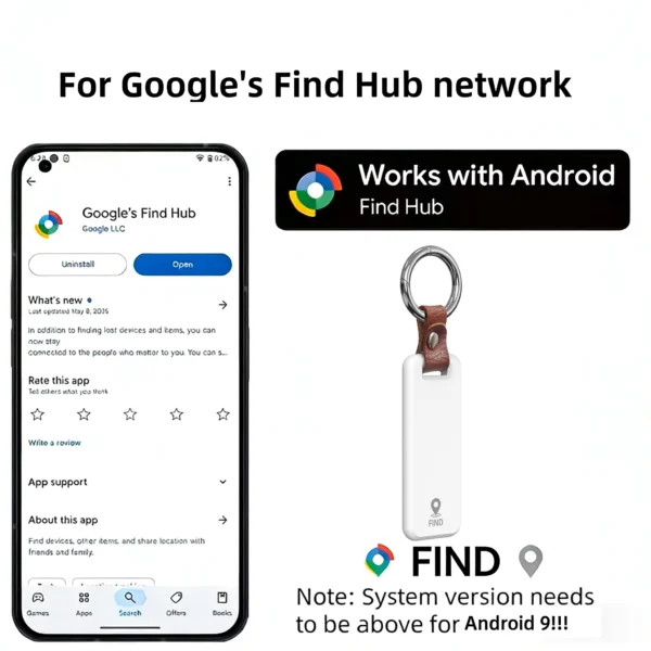 Mini Bluetooth GPS Smart Tracker for Android Devices