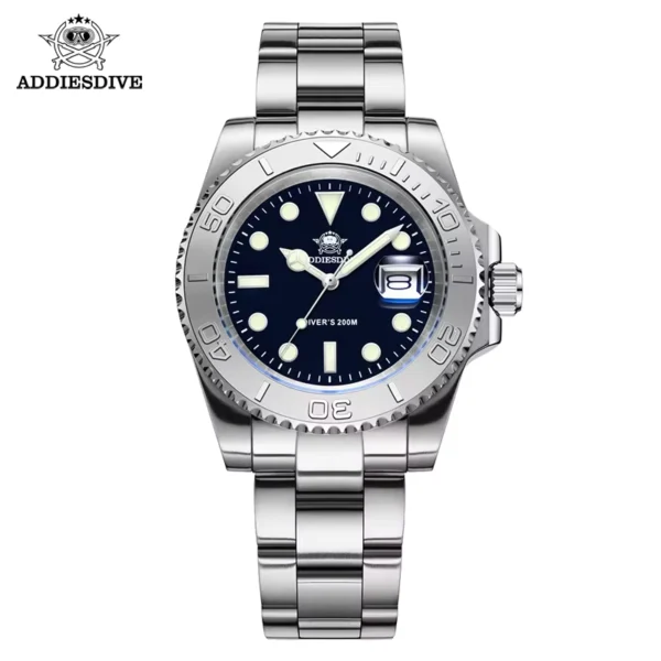 ADDIESDIVE Men's 200m Waterproof Quartz Dive Watch