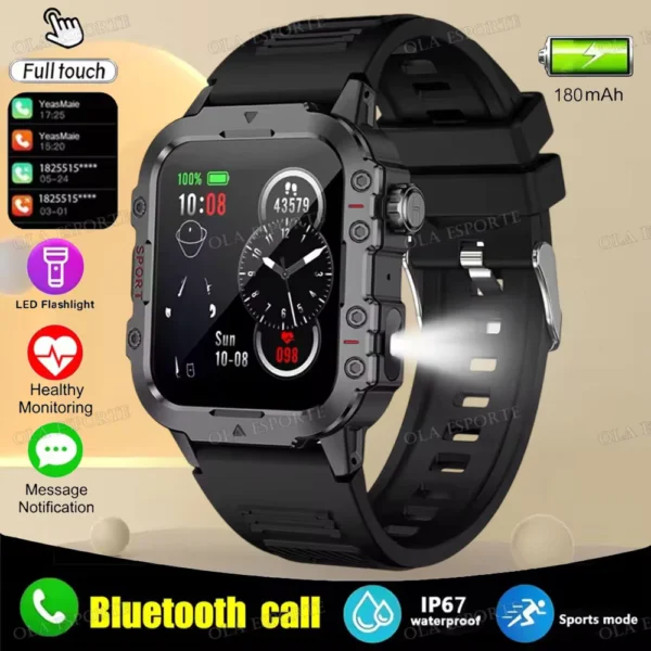 Ola Esporte Watch 8 Ultra Smart Fitness Tracker 1.44in