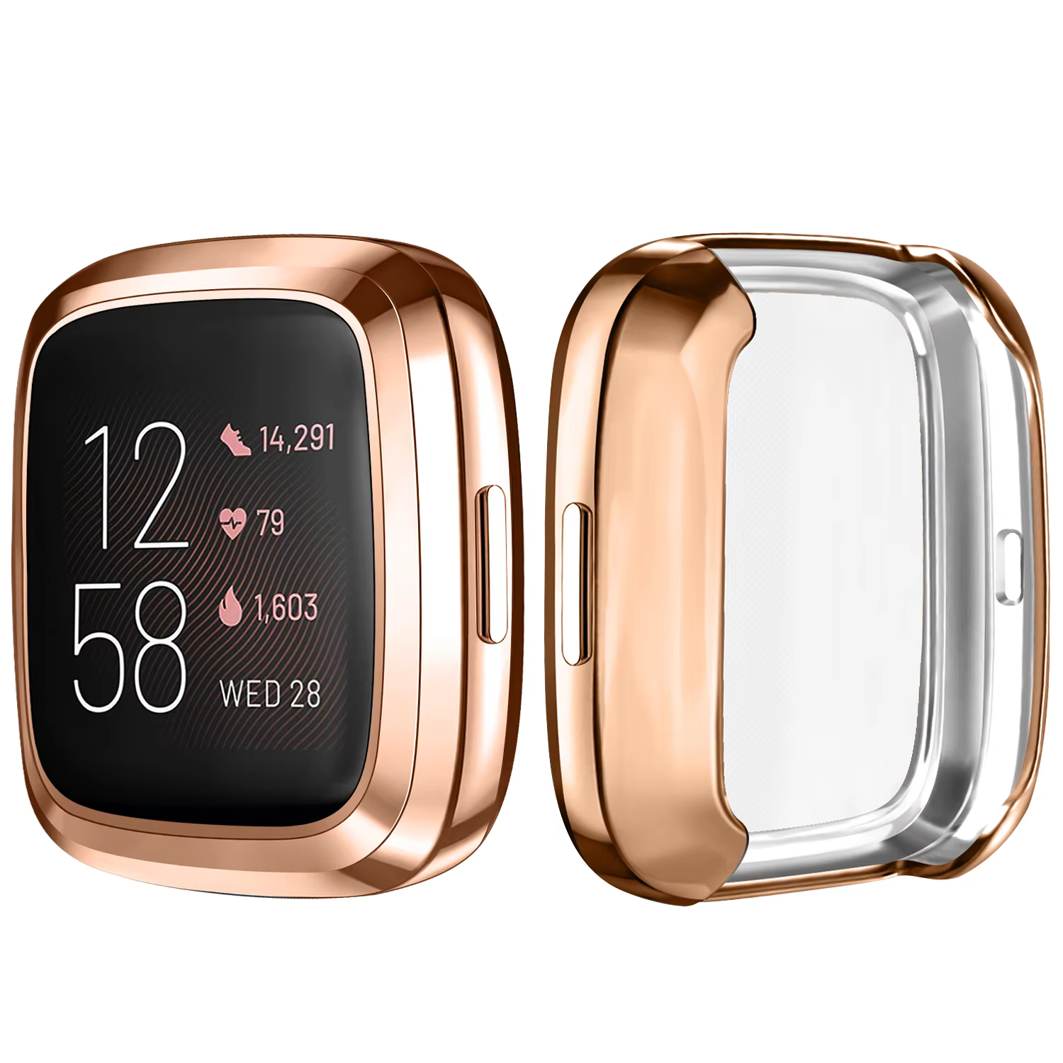 TPU Waterproof Case & Screen Protector for Fitbit Versa Series product image
