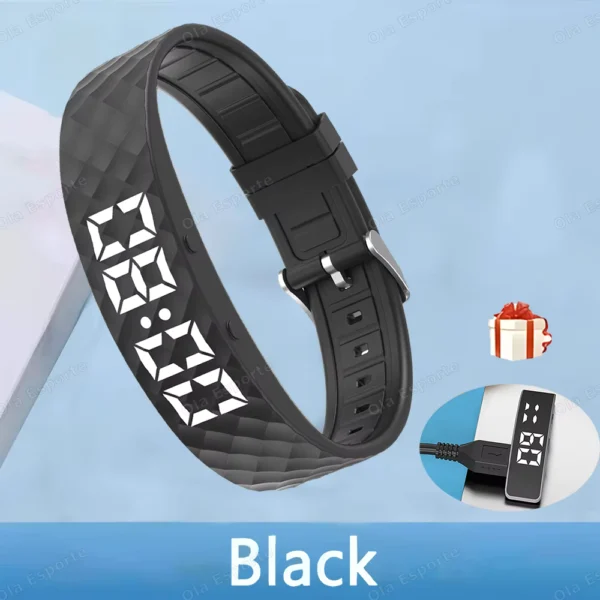 Silent Vibrating Alarm Clock Smart Bracelet HT30