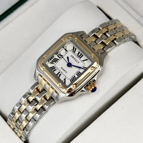 GREALY Women's Retro Classic Waterproof Quartz Watch