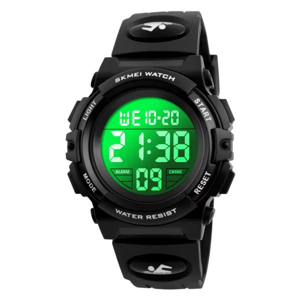SKMEI 1266 Kids Digital LED Sports Watch Waterproof 5Bar