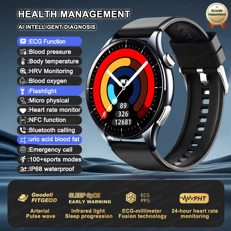 XIAOMI 2025 ECG+PPG Smartwatch with Health Monitoring product image