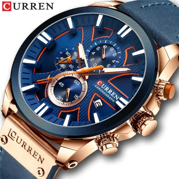 Curren Men's Quartz Sports Watch Military Style