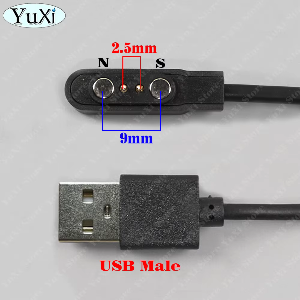 Magnetic USB Type-C 2Pin 4Pin Smartwatch Charger Cable product image