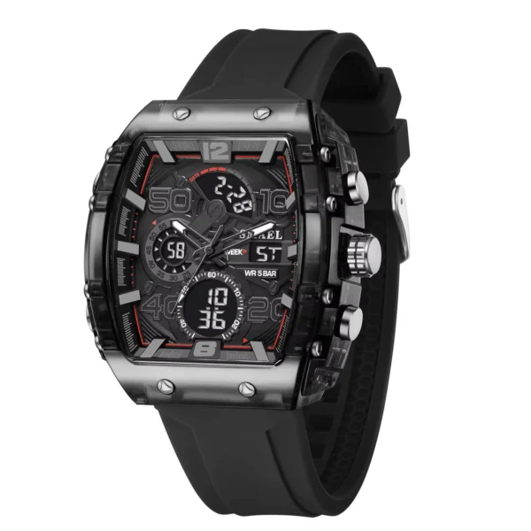 SMAEL 8109 Men's Multifunctional Sports Watch 50M Waterproof