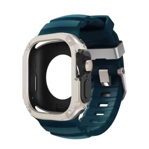 Silicone Strap and Case for Apple Watch Ultra and Series 4-11
