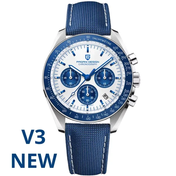 PAGANI DESIGN PD1701 Moonwatch Luxury Quartz Chronograph