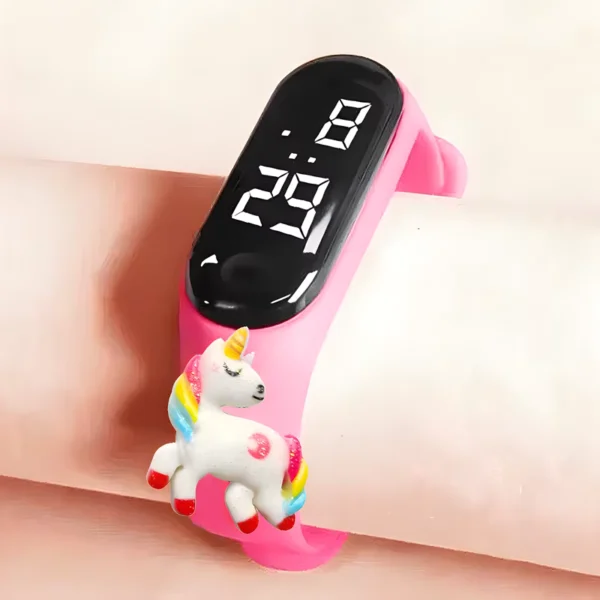 Hbibi Kids Waterproof Digital Sports Watch with LED
