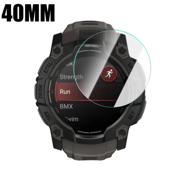 Tempered Glass Screen Protectors for Garmin Instinct E & 3 Series