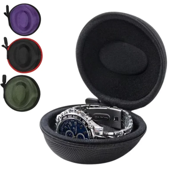 Portable EVA Single Watch Travel Case Organizer Box