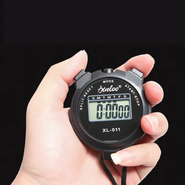 Portable Multi-Function Sports Stopwatch Timer 4 Colors