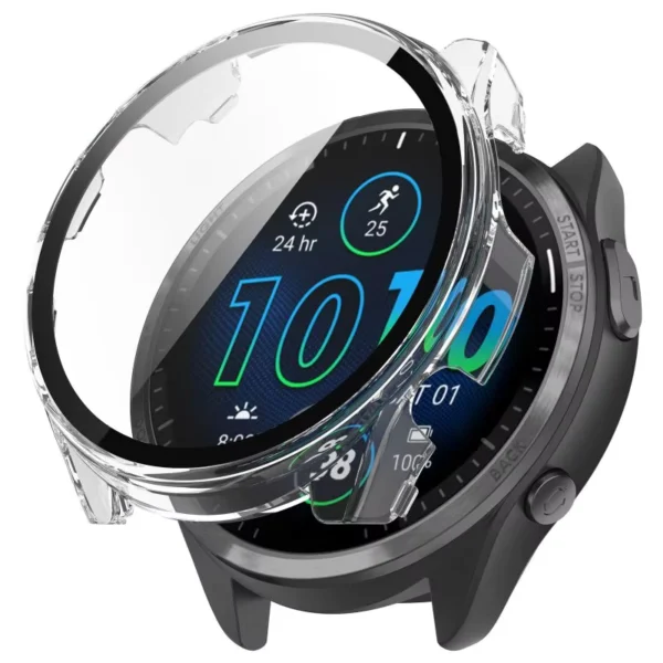 9H Tempered Glass Case for Garmin Forerunner 965 265 265s