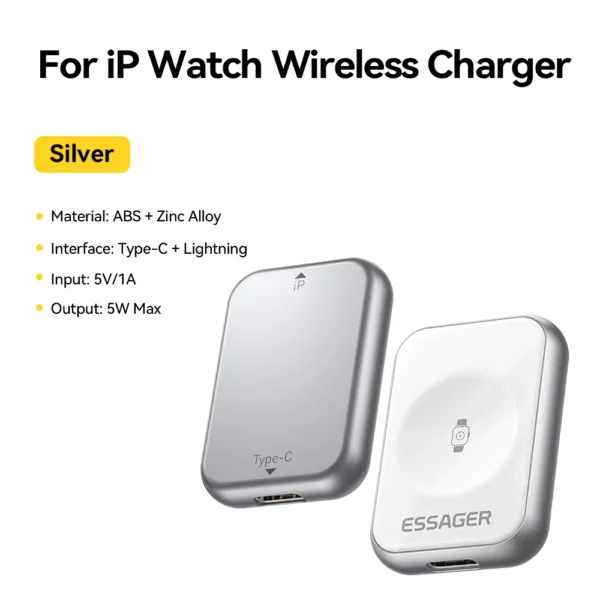 Essager 5W Magnetic Wireless Charger for Apple Watch