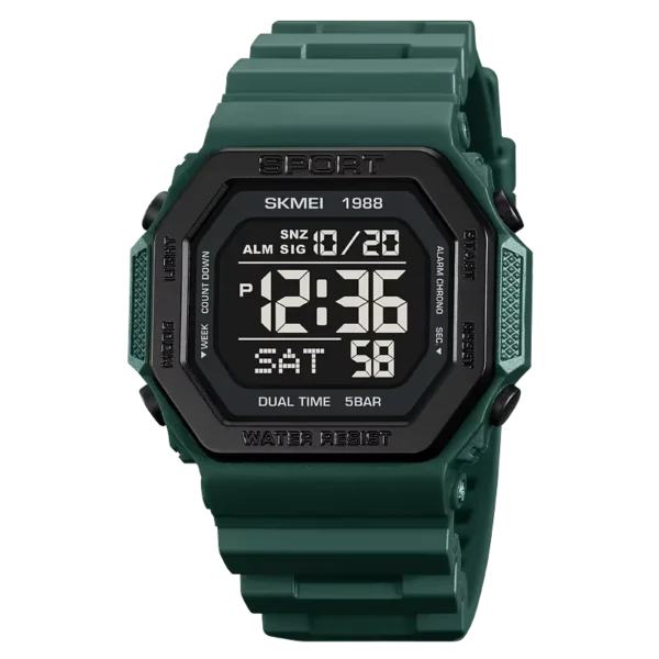 SKMEI 1988 Digital Men’s Sport Watch with LED Display