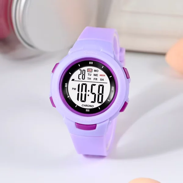 UTHAI CE49 Kids Digital Luminous Waterproof Watch