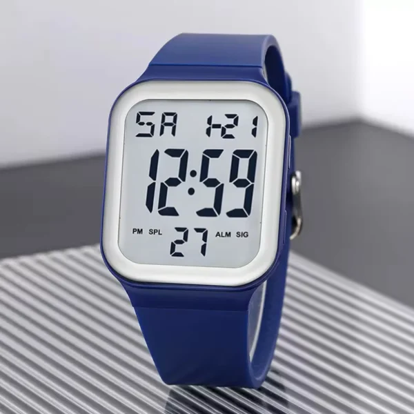Square Luminous Multi-Function Sports Digital Watch