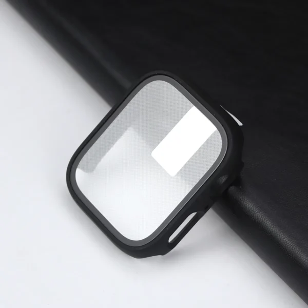 Tempered Glass Screen Protector & Case for Apple Watch