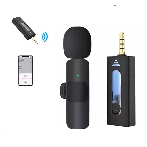 K35 Wireless Dual Microphone for Smartphones & Cameras