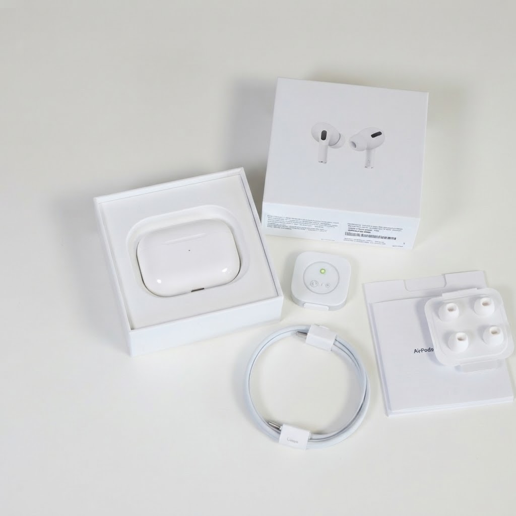Pro 2 White Wireless Earbuds with Active Noise Cancelling