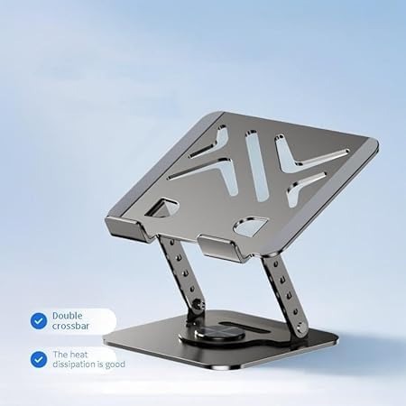 Adjustable Aluminum Laptop Stand with 360° Rotation SG-19