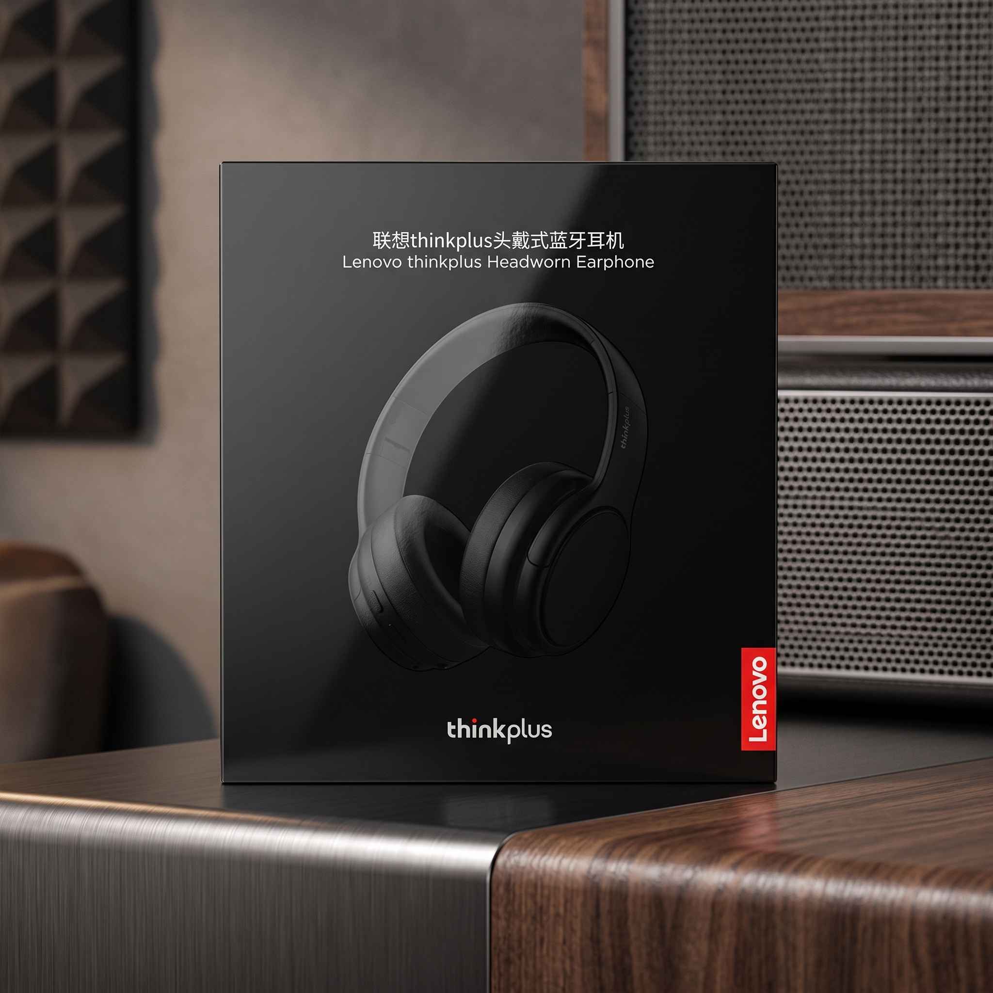 Lenovo ThinkPlus Wireless Headset with Cushioned Ear Cups