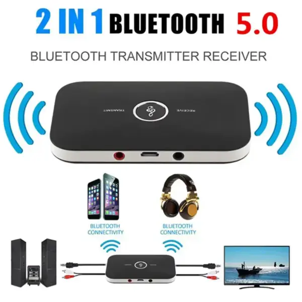 Speedx B6 Wireless 2-in-1 Bluetooth Audio Receiver & Transmitter