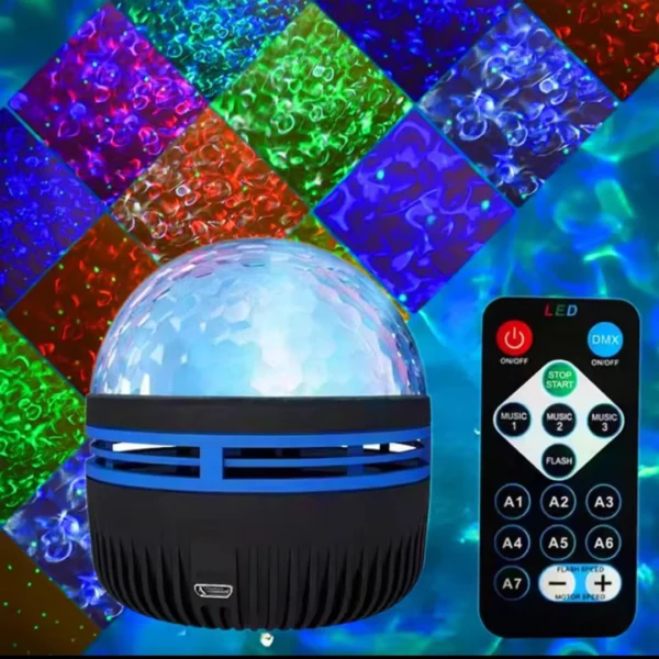USB Galaxy Projector Aurora 5V Night Light RGB