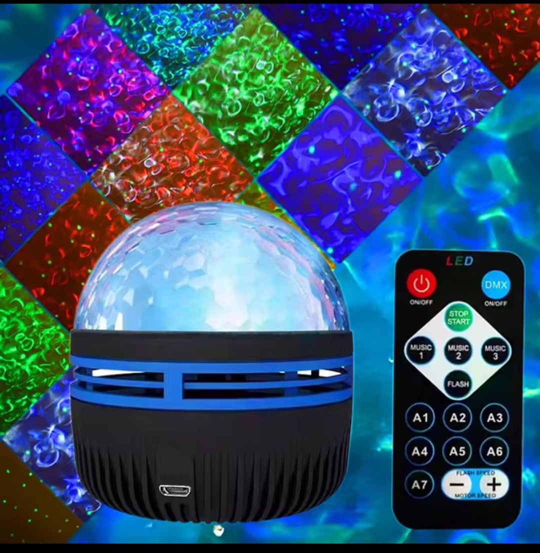 USB Galaxy Projector Aurora 5V Night Light RGB