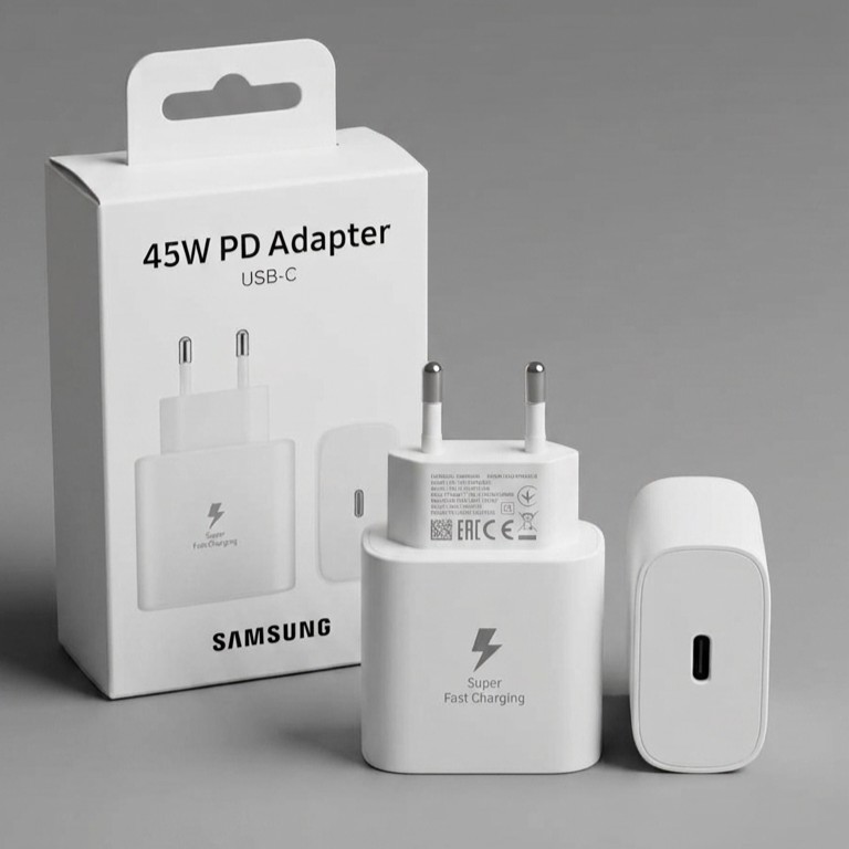 Samsung 45W Super Fast Charging Adapter with USB-C PD 3.0