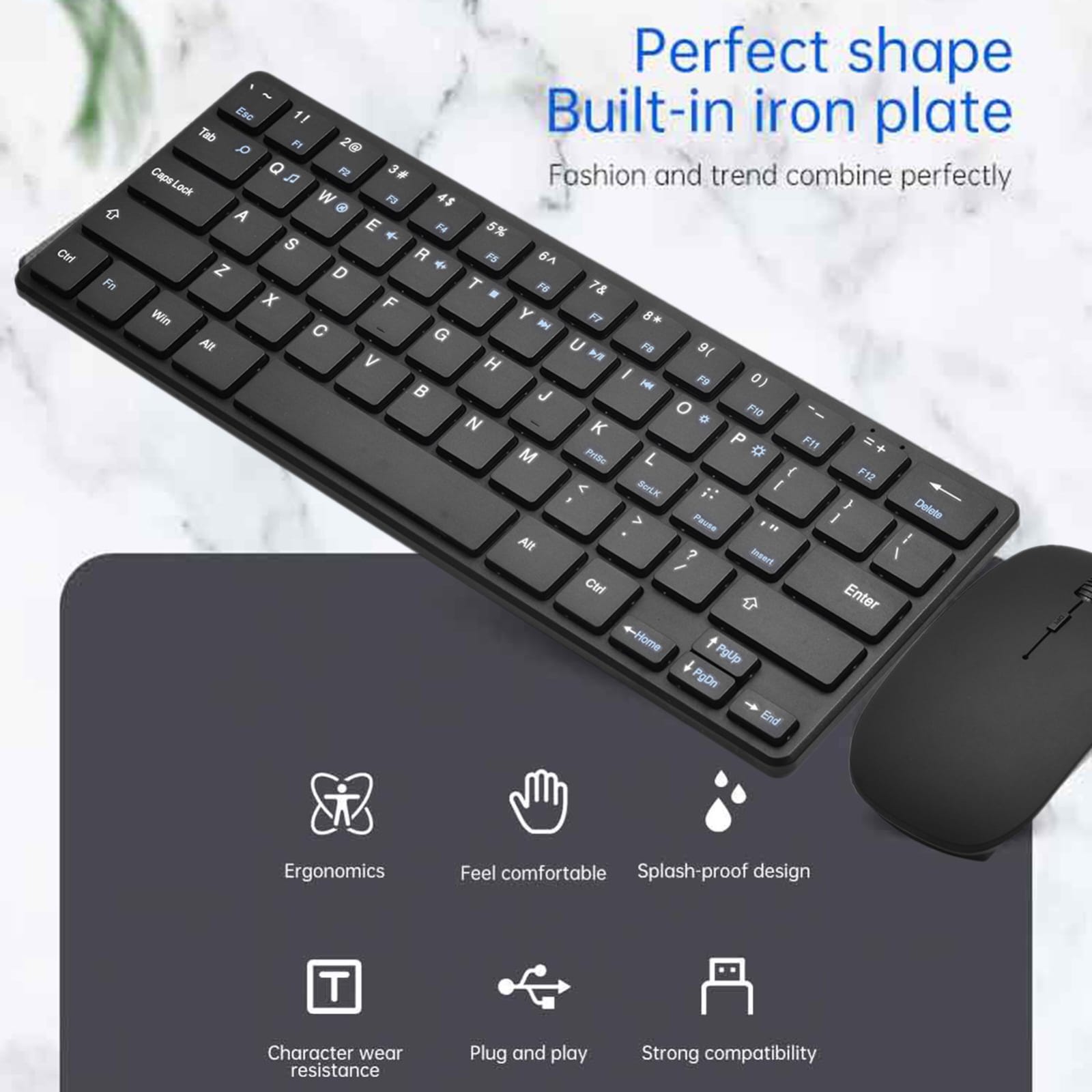 Apple Wireless Keyboard & Mouse Combo 2.4GHz