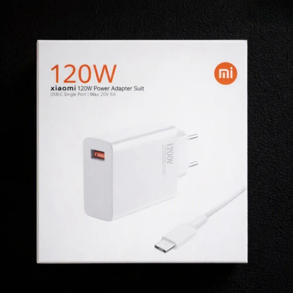Xiaomi Mi 120W Fast Charger with USB Type-C Cable