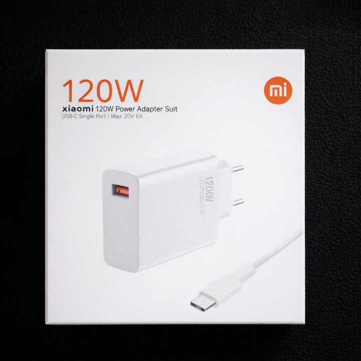 Xiaomi Mi 120W Fast Charger with USB Type-C Cable