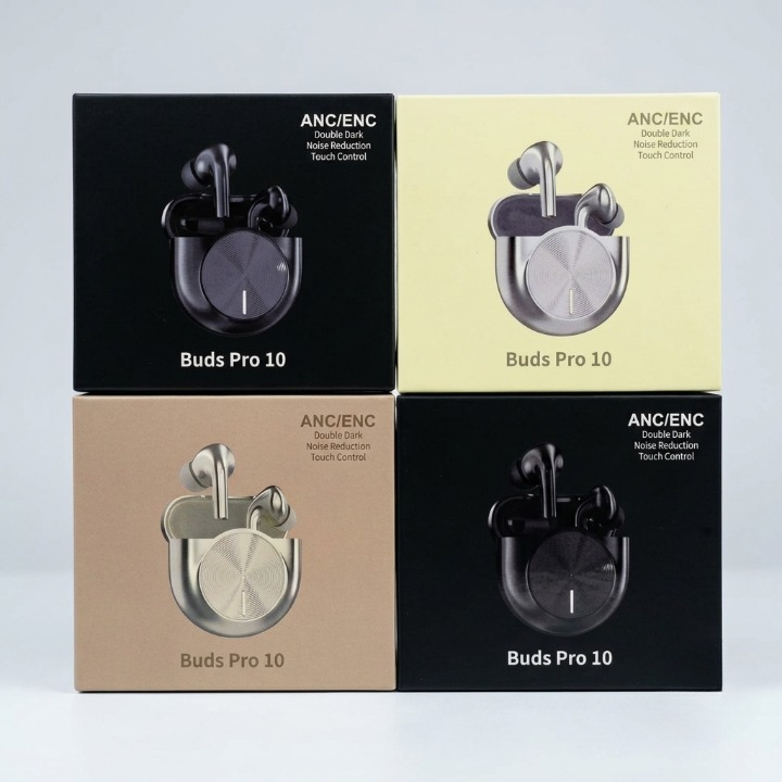 Buds Pro 10 Wireless Earbuds with ANC/ENC Touch Control