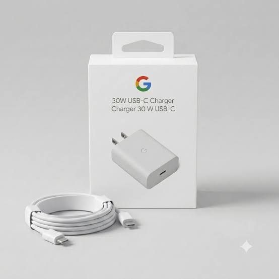 Original Google 30W USB-C PD Fast Charger with Cable