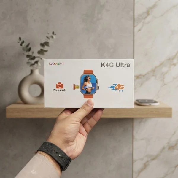 Laxasfit K4G Ultra Smartwatch for Smart Tracking & Lifestyle