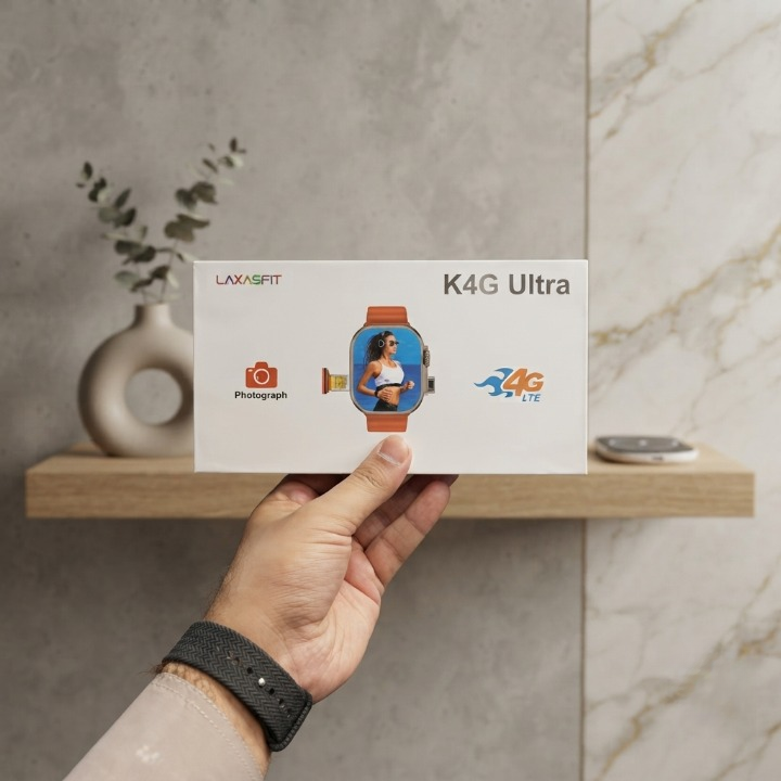 Laxasfit K4G Ultra Smartwatch for Smart Tracking & Lifestyle
