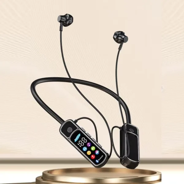 Bluetooth 5.4 Wireless Neckband Earphones with Voice Changer