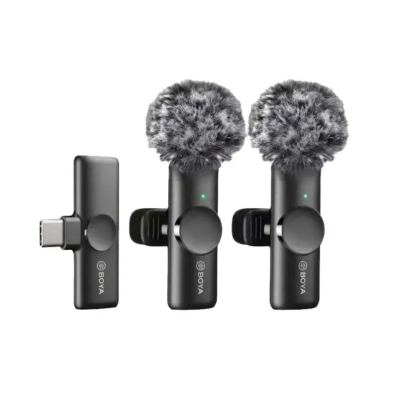 BOYA BY-MW13 Wireless Live Microphone 2-in-1 Dual Mics
