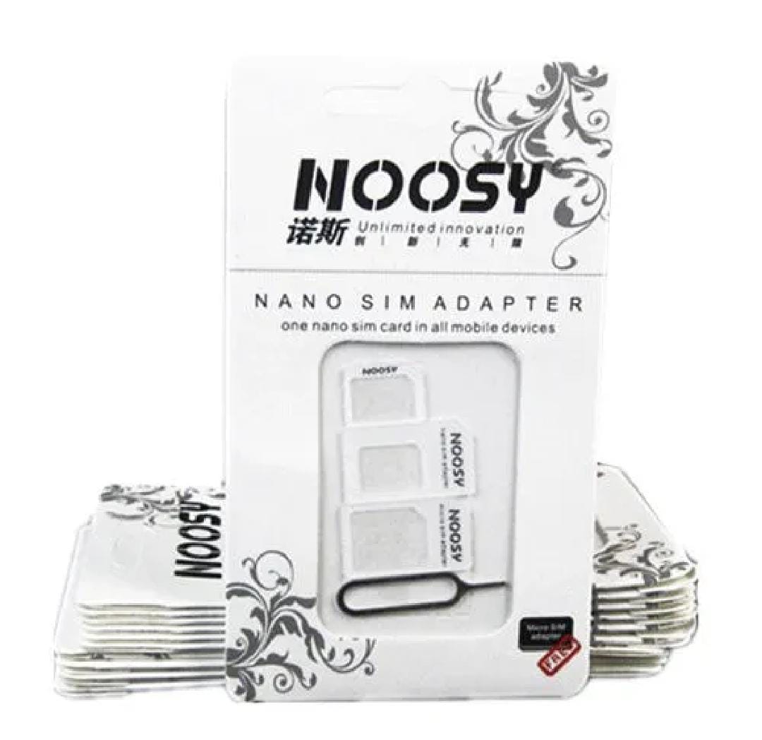 Noosy 4-In-1 SIM Card Adapter Kit for Mobile Connectivity