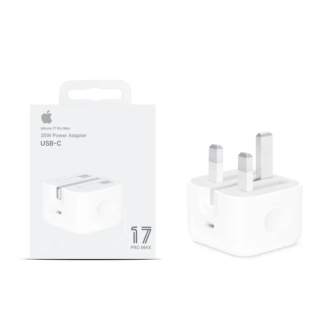 35W PD Charger with 3PIN UK Plug and Type-C Cable Options