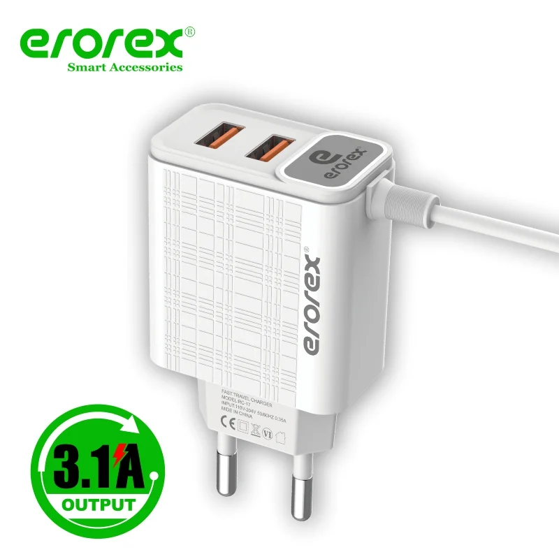 3-in-1 Type-C Fast Charging Cable with 3A Output