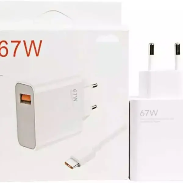 Xiaomi 67W Mini Fast Charging Adapter with Type-A Cable
