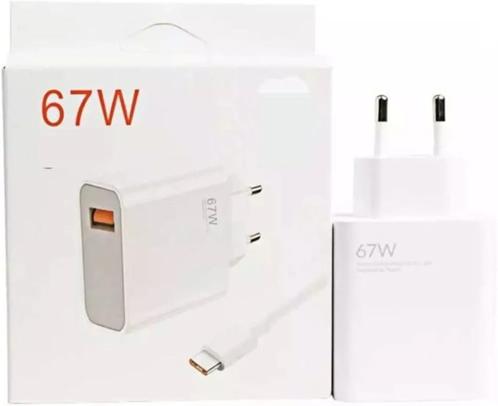 Xiaomi 67W Mini Fast Charging Adapter with Type-A Cable