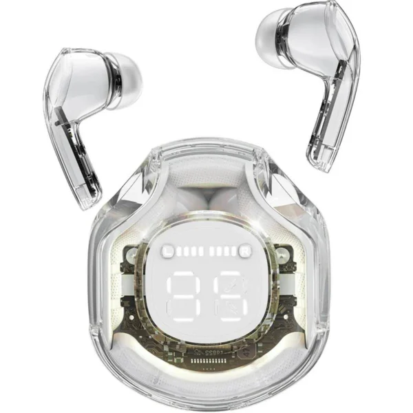 Air39 Transparent Wireless Earbuds Bluetooth 5.3 with LED