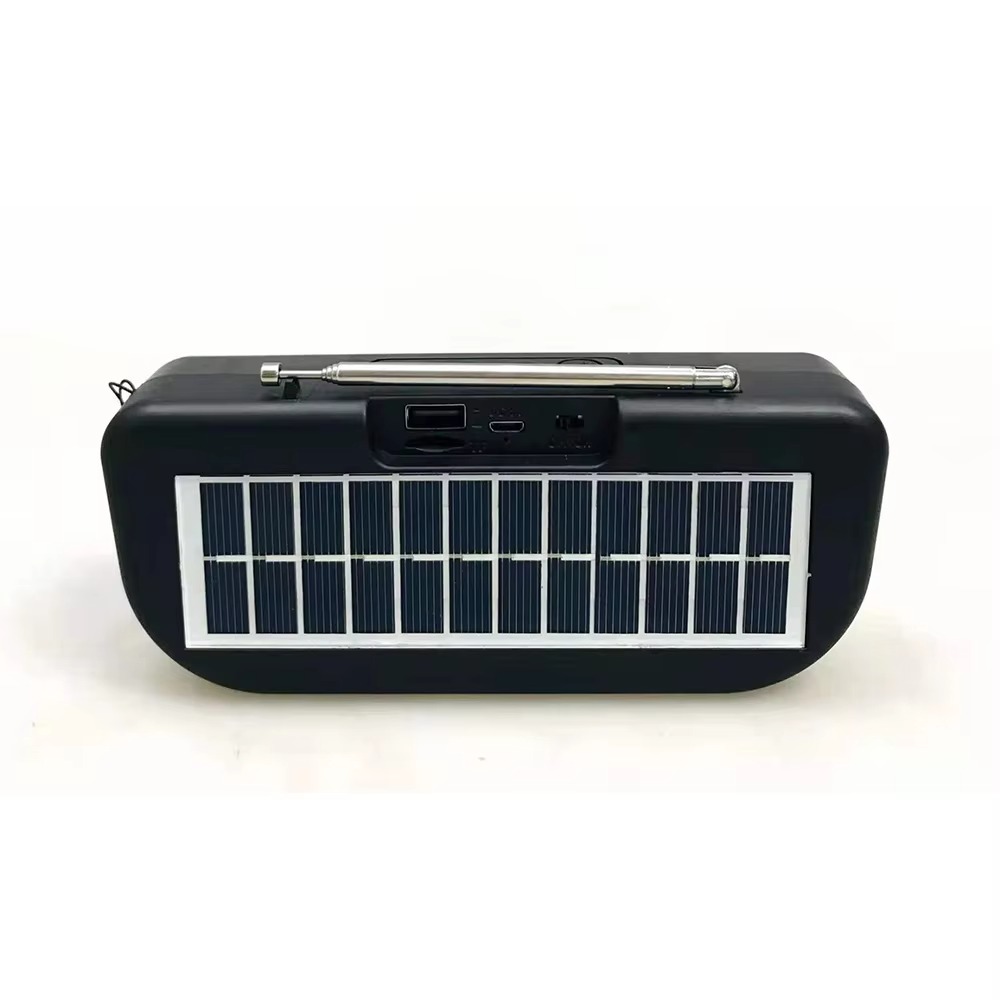 Portable Solar Rechargeable Radio with USB Charging