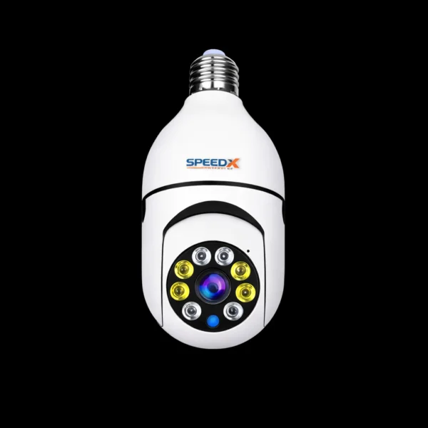 Speed-X SP-E27 1080P WiFi Bulb Camera with Night Vision